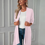 Nadorine Women's Cable Knit Oversized Dressy Cardigan Jackets Long Sleeve Cardigan Sweaters