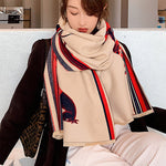 Original Warm Cartoon Print Shawl&Scarf