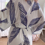 Plants Print White Romper