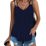 Tank Tops Spaghetti Strap Camisoles - Nadorine (Us Only)