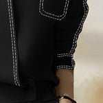 Long Sleeves Loose Split-Joint V-Neck Cardigan Tops