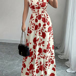 Sophie Barrett | Flowing Floral Maxi Dress For Women