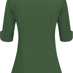 Nadorine Blouse Women's Slim Fit Shirt Cotton Shirt Blouse (DE Only)