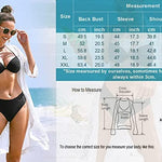 Nadorine Women Lace Crochet Coverups Open Front Cardigan Sheer Cover Up 3/4 Sleeve Kimono (US Only)