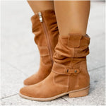 Ana María | Suede Knee Boots
