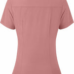Nadorine Women's Button Down Shirts Short Sleeve Shirts