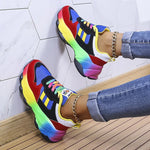 Joëlle – Sneakers with Rainbow Details