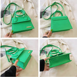 Pu Leather Shoulder Crossbody Bags Luxury Designer Small Purses Mini Tote Clutch Strap