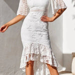 Slim mermaid dress