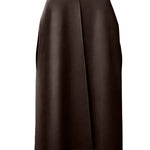Simple Sleeveless Solid Color Round-Neck Cape Outerwear
