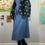 Retro Starry Sky Cardigan Sweater