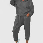 Aleah | Cozy Hooded Sweatshirt Ensemble
