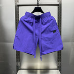 Thin Loose Solid Color Shorts