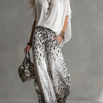 Modern And Stylish White Chiffon T-shirt