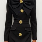 Long Sleeves Skinny Buttoned Solid Color Split-Front Stand Collar Midi Dresses Shirt Dress