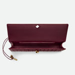 Woven Lock Handbag for Evenings
