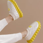 Warm Indoor Non-Slip Waterproof Soft Sole Padded Flat Shoes