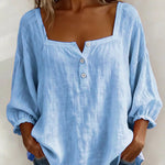 Annika | Stylish Relaxed Button Blouse