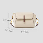 PU Crossbody Purse Ladies Leather Shoulder Bag Luxurious Leather Shoulder Purse Casual Clutch Purses
