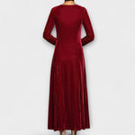 April - Luxurious Velvet Dress