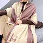 Original Warm Letter Print Shawl&Scarf