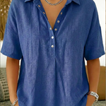 Bianca | Casual Button-Up Collar Shirt