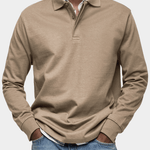 Harold | Long-Sleeve Knit Polo