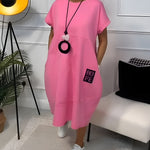 True | Stylish Short Sleeved Dress
