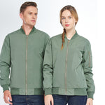 KZZ Men's Bomber Jacket Lightweight Casual Windbreaker