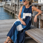 Wilma™ Color Block Maxi Dress