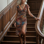Aeris | Quiet Halter Midi Dress