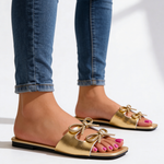 Odette Bow Slides