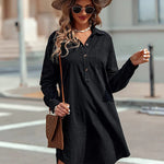Nadorine Women's Cotton Shirt Dress