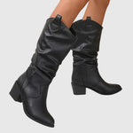 Xiomara | Brown Western Boots