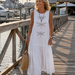 Dragonfly - Sleeveless Maxi Dress