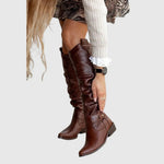 Paulina | Elegant Knee-High Leather Boots