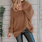 NIVA��� - Casual Long Sleeve Round Neck Sweater