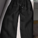Bria | Elegant Wide Leg Lace Pants