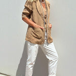 Nadorine Casual Slim Fit Lapel Blazers Long Sleeve Work Office Jacket
