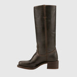 Brigida | LEATHER KNEE-HIGH BOOTS
