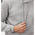 KZZ Fall Outfits Men's Pullover Plaid Casual hoodie