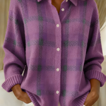 Camille | Plaid Cardigan