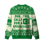 KZZ Men's Crew Neck Long Sleeve Christmas Sweatshirt
