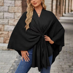 Yolanda | Elegant Poncho Sweater