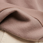 Solid Color Loose Sweatshirt Street Style Oversize Polar Fleece Pullover