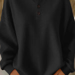 Paloma | Waffle Knit Henley Top