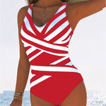 Florence | Striped One-Piece Swimsuit