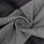 Long Sleeves Loose Contrast Color Split-Joint Deep V-Neck Jackets Outerwear