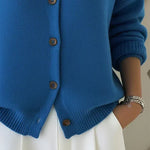 Flavia | Button Collar Cardigan