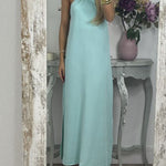 Laura Green Halter Neck Shift Dress